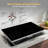 Tecasa 30 Inch 4 Burners Ceramic Radiant Electric Cooktop with Bridge Element, Touch Control, Black