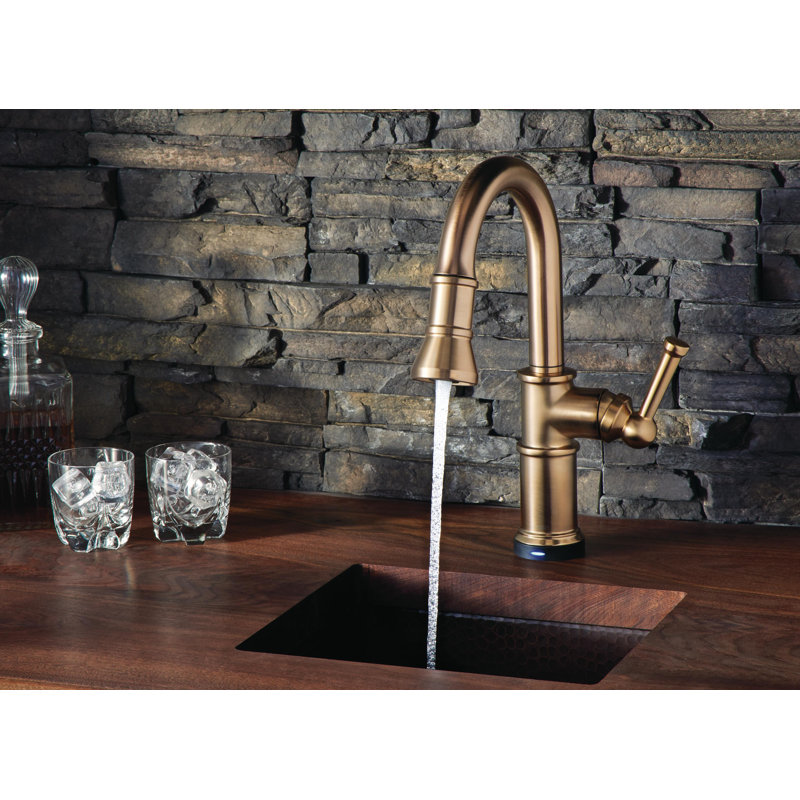 Artesso® SmartTouch® Pull-Down Prep Faucet, Luxe Gold