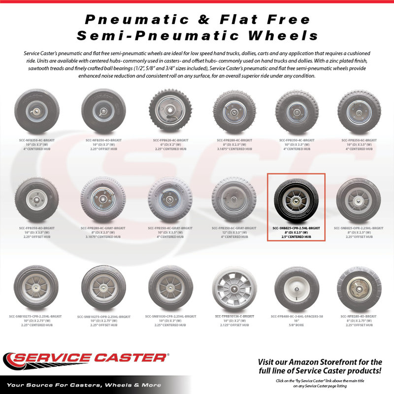 Flat Free Hand Truck Dolly Wheel