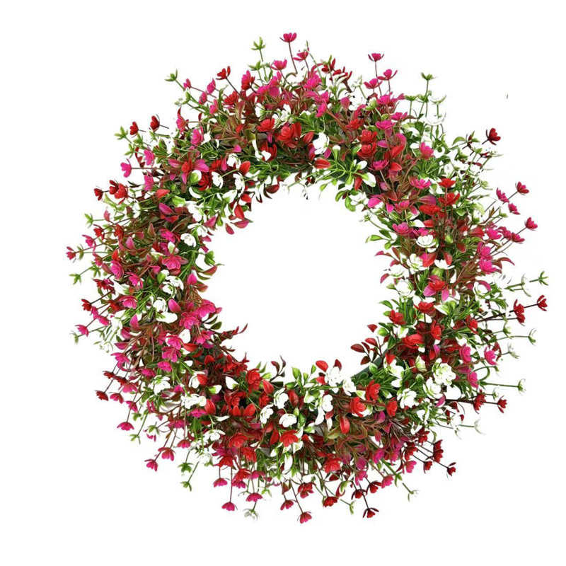 Couronnes pour porte d'entrée, Rose