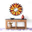 Sunburst Handmade Glass Wall Decor