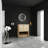 Bathroom Vanity With Vessel Sink, Wall-Mounted Floating White Rectangular Acrylic Integrated Basin Without Faucet, Striped Shelves Layer, Natural Woodgrain Colour