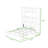 Murphy Bed Cabinet with Built-In Shelves & Hydraulic Lift-106950507-106950512