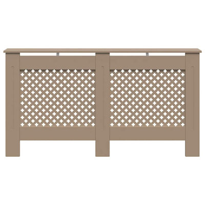 Radiator Cover MDF 59.8 x 7.5 x 32.1 in Decorative Heating Cabinet Cover