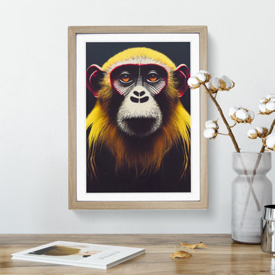Magnificent Monkey - Framed Print