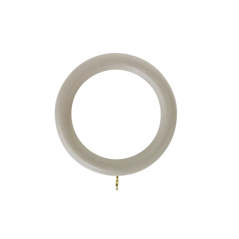 Keswick Wood 5cm Single Curtain Pole, Café Latte, 5cm H x 200cm W x 5cm D
