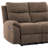 Ronald Reclining Loveseat - Family Relaxation & Leisure, For Living Room/Family Room, Brown Fabric With Hardwood Steel Frame & Foam-Encased Pocketed Coils, Pillow-Top Cushions & Luxurious Brown Fabric