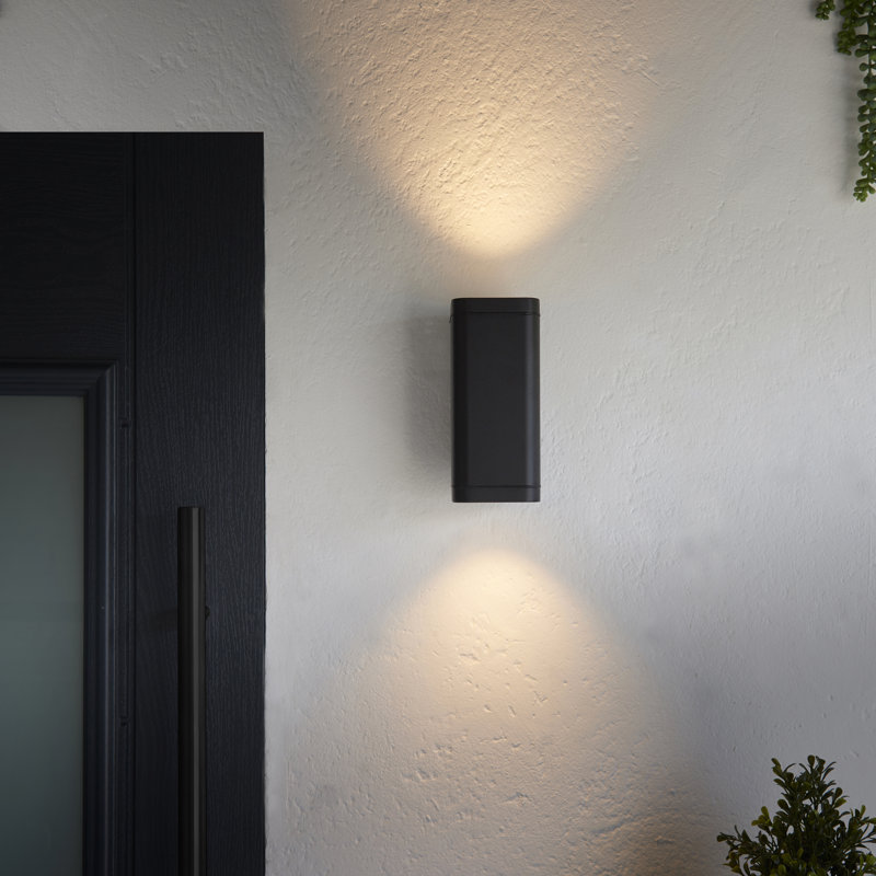 Eiger 18.4cm H Outdoor Armed Sconce
