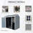 8X4ft Resin Outdoor Storage Shed With Two-Window And Double-Door-112833778