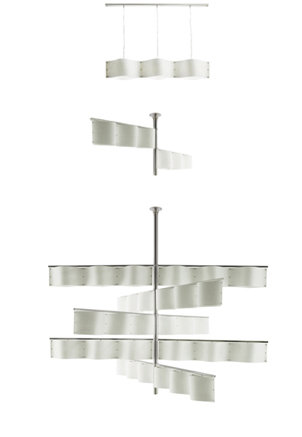 Hola 3 - Light Pendant, Orange