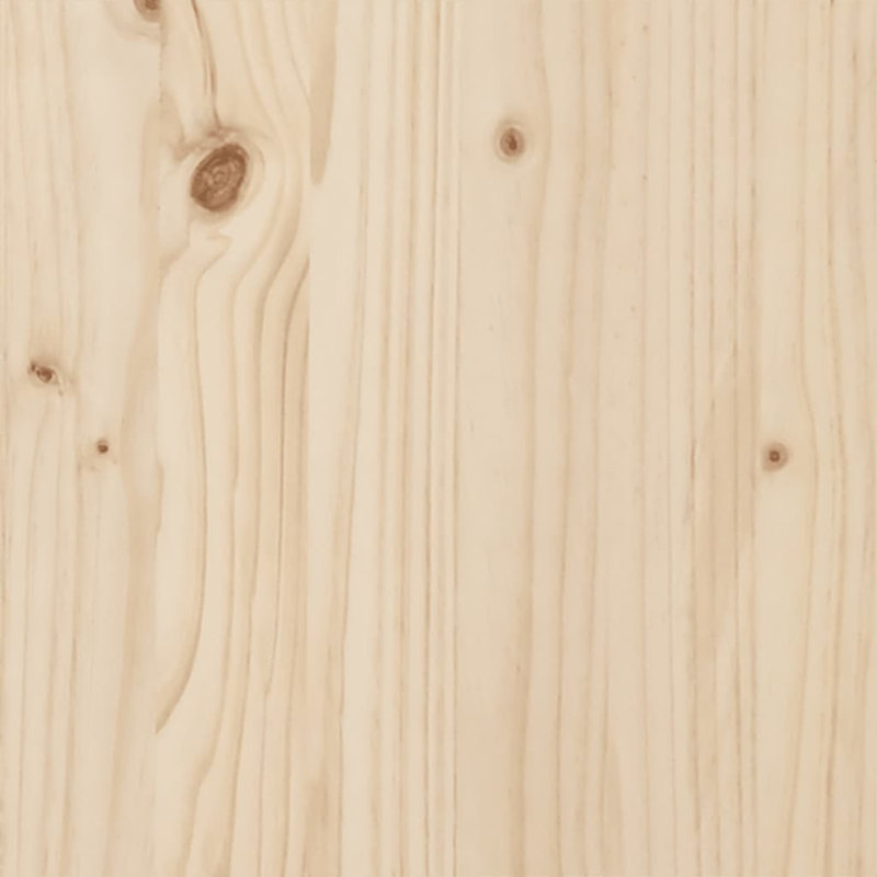Table de plantation en bois massif avec tablette Vidaxl