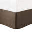 Ensemble d'édredon 7 pièces charmeuse en polyester taupe grand-119922266