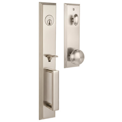 Elegance Handleset with Deadbolt and Door Rosette