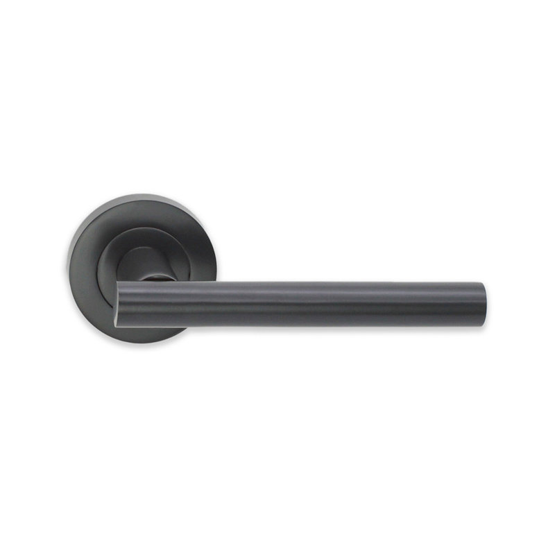 Jura Lever Door Handle Gun Metal Grey