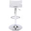 Tabourets de bar Juddson en acrylique avec dossier moyen, tabourets de bar pivotants réglables Airlift, ensemble de 2, tabourets de bar à hauteur de comptoir pour cuisine, pub, pub (transparent) (ensemble de 2)-413539380-430811674