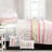 Fox Ruffle Stripe Quilt Set-25804691