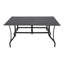 Casillas Rectangular Outdoor Garden Metal Slatted Coffee Table-1281292925