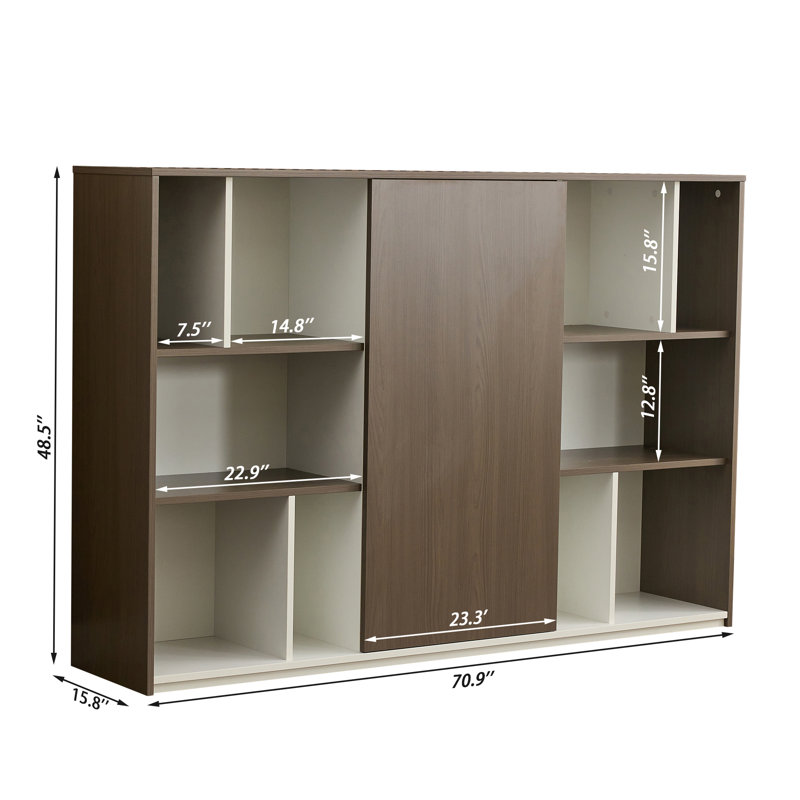 Bibliothèque exécutive 3-en-1 Okeysen