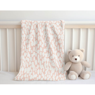 Animal Splat Velveteen Fleece Blanket