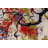 Colorful Abstract Transitional Turkish Rug 4x6
