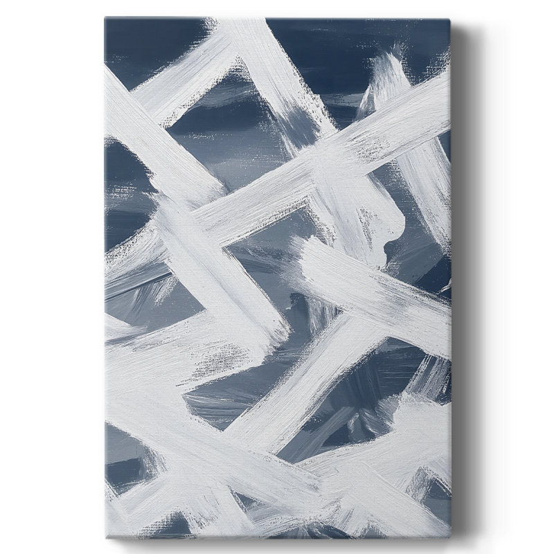 Toile tendue abstraite XXIX Gallery - prête à être accrochée, H 48 po x l 32 po