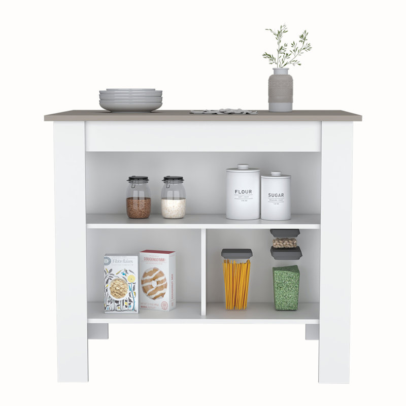 Versatile Kitchen Island with Abundant Storage and Stylish Design for Culinary Spaces
