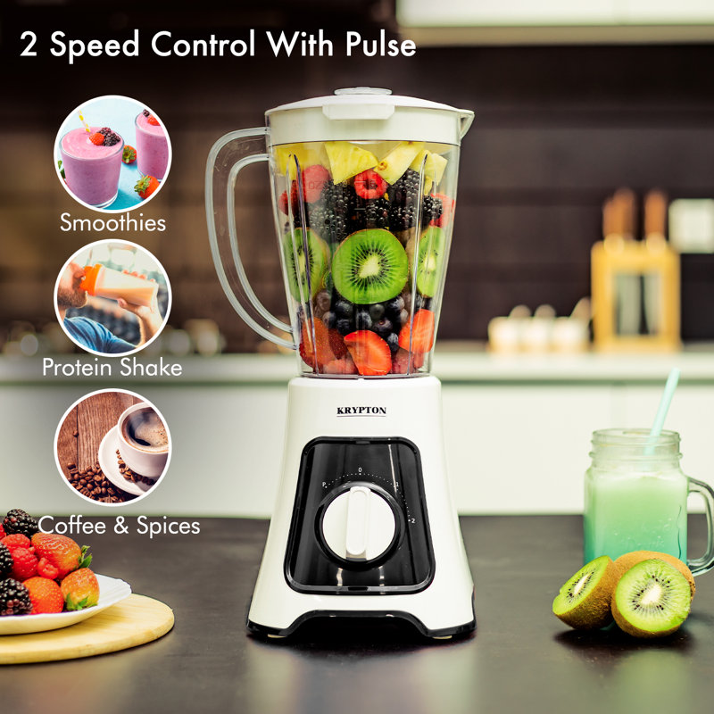 Krypton 2 Speed 1.5ml Blender Food Processor Combo