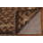 Reversible Wool Kilim Brown Area Rug 3x5