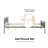 Adarion Solid Wood Slat Bed-1475270158