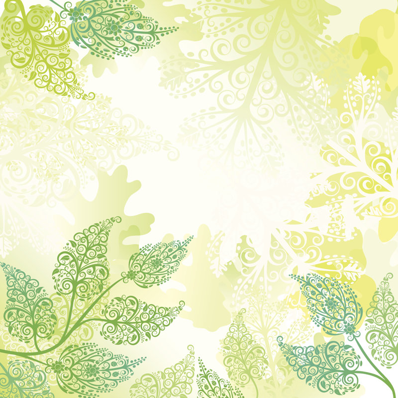 Spring Leaves by Jammydesign - Wrapped Canvas Print, 76cm H x 76cm W
