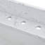 Plateau de meuble-lavabo simple 36,02 po en blanc avec lavabo-67791137