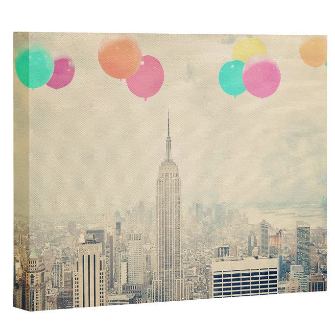 Toile photo printon sur la toile city, H 10 po x l 8 po x P 1,5 po