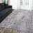Naar Marfi Area Rugs, Light Grey/Abstract Accent Power Loom Machine -Crafted Rug-795917880