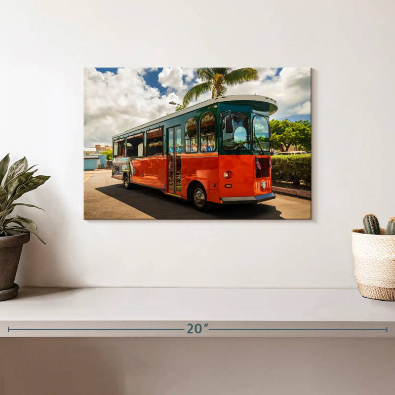 Key West Trriot Bus, H 8 po x l 12 po