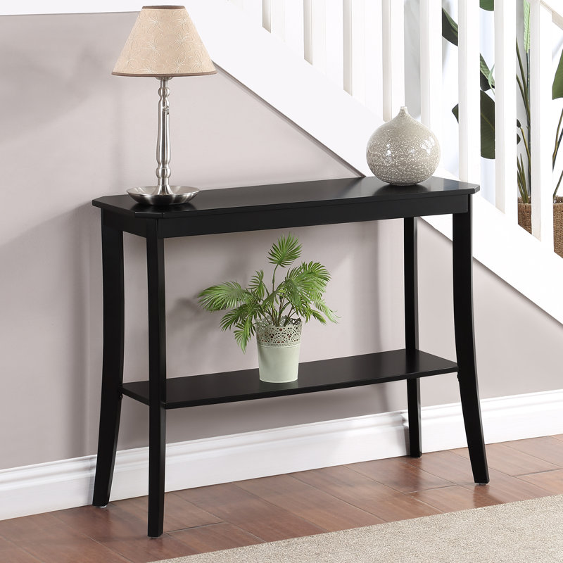 Console Slayter, H 30 po x l 38 po x P 14 po, Noir