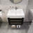 Marizol 23.6 " W Wall Mounted 1 Single Vanity Bathroom Vanity With Acrylic Top-995425005