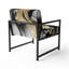 Chaise d'appoint rembourrée Wild Wave-1912523980