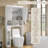 Laxmy Freestanding Over-the-Toilet Cabinet with Adjustable Shelves-238230762