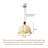 Retro French Style Fabric Chandeliers