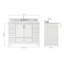 Ensemble de meuble-lavabo simple 49 po Abita-93359298