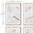 White Cockatoo Rattan-Wrapped Prints, Set of 4