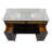 Chauvigny 60'' Double Bathroom Vanity with Marble Top-2131682915
