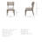 Maine 16.75'' H Linen Upholstered Side Chair-89396311
