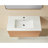 36" Wall Mounted & Floating Single Vanity With Ceramic Sink