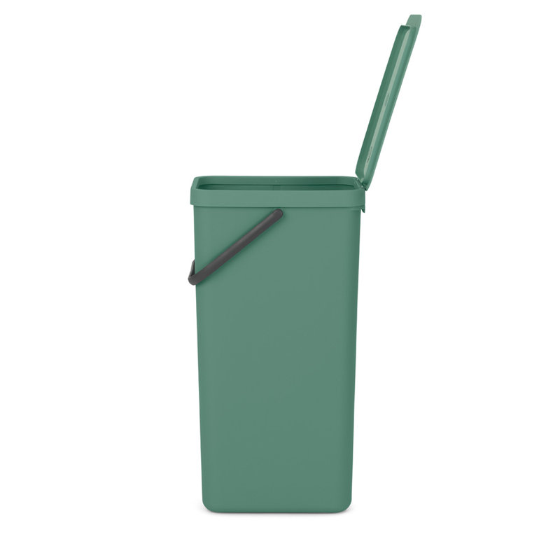 Brabantia Sort & Go 40 Litre Rubbish Bin, Soft Beige, 40 L