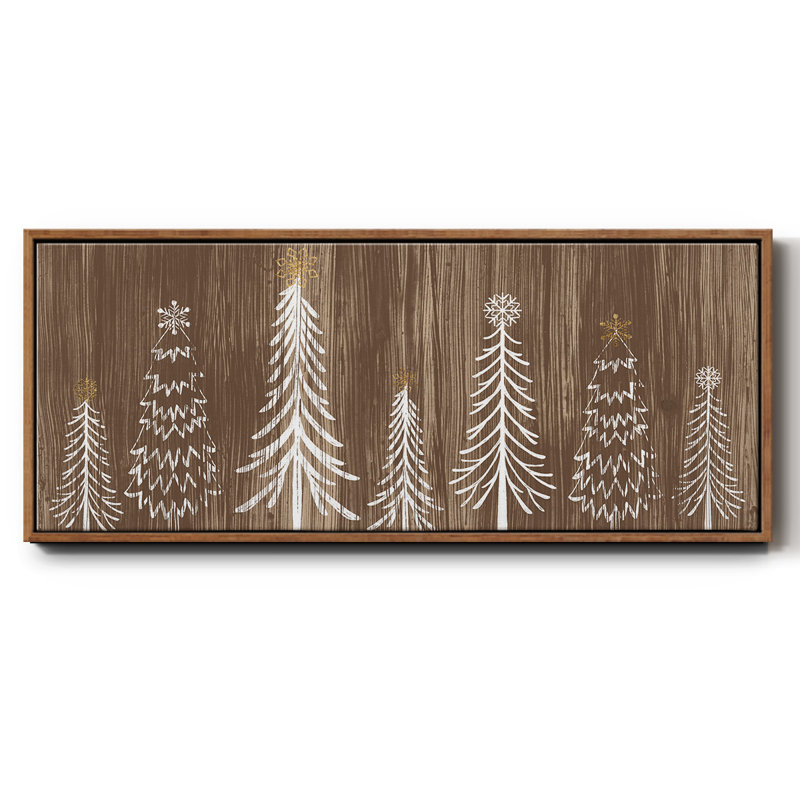 Collection Barnwood Wonderland, toile encadrée, H 24 po x l 60 po
