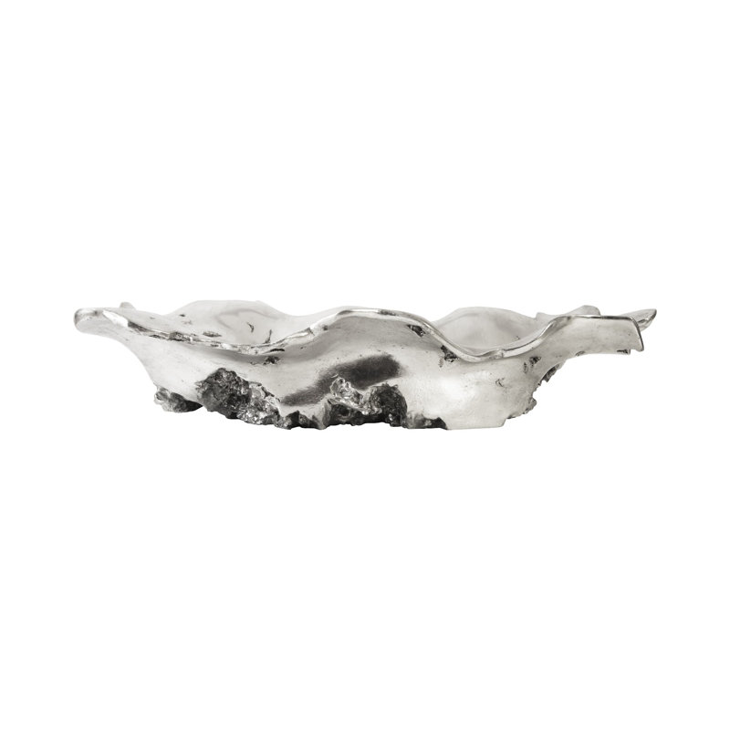 Bol en bois de rose, argent