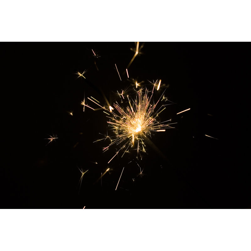 Sparkling Sparkler by Skaanild, 32" H x 48" W