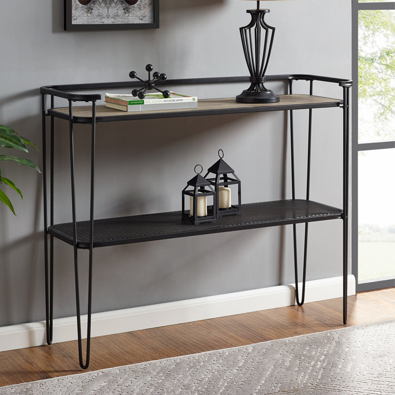 Allenville 109cm Console Table, Grey Wash
