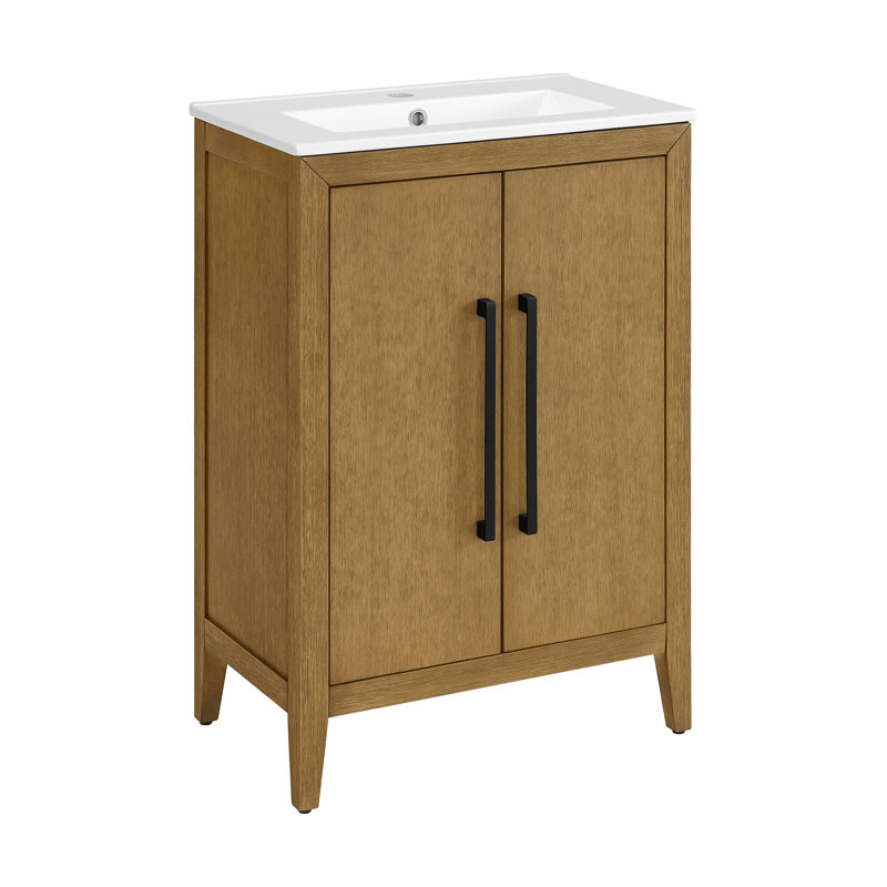 Alsup Slim 24"W  x 14"D Single Sink